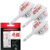 Target Darts Target Japan Scream K Flex Freccette e Sistema di Aste, No.6 | Confezione da 3 Aste Kflex all in One, Player Edition Akito Yamagata Accessori per Freccette | Freccette K-Flex - Corto/Intermedio/Medio