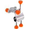 FLNEX Supporto per canna da pesca, staffa regolabile per asta da sedia, supporto universale per attrezzatura da 25 mm di diametro