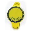 Zitto Watch Active Orologio in silicone quadrante led - Waterproof (Solar Yellow, Piccolo (36 mm diam cassa))