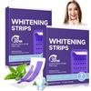 SunTaYon Sbiancanti Denti Viola, Strisce Sbiancanti per Denti, 14 Paia | Teeth Whitening Strips, con Siero Viola e Menta, Senza Perossido, Per Sbiancamento Delicato,Posa 30 Minuti