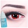 Meralens - Lenti a contatto colorate Itachi's Manga con portalenti + All-in-one soluzione (60ml) - (1 x 2 pezzo)- Spedizione Gratuita!