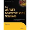 Dave Milner Pro ASP.NET SharePoint 2010 Solutions (Tascabile)