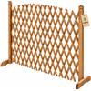 Valoak MiAllungo Grigliato in Legno Estensibile Autoportante 150x103 cm (3) | Finitura ciliegio, struttura con piedi, divisorio per balcone terrazzo e giardino, supporto per rampicanti