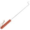 AKOOSY Gancio per Carne Barbecue con Manico in Legno, Ferro Placcato | Uso per Cucina All'aperto e Casa, Presa Antiscivolo, Facile da Pulire, Accessorio Versatile