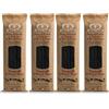 Generico Tonnarelli al Nero di Seppia Rustichella d'Abruzzo 500g - Pasta di semola di grano duro - Essiccata Lentamente a bassa temperatura - Made in Italy (4 Confezioni 500g)