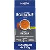 CAFFÈ BORBONE CAFFE' BORBONE Miscela Decisa, Caffè Macinato 1 kg, Ideale per Moka, Intensità 9/10, Corpo 8/10, Dolcezza 5/10, Acidità 3/10, Persistenza 9/10, con Note di Spezie e Cioccolato Fondente