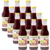 AGRO PIC 100% Succo di Melograno e Bergamotto, Senza Zuccheri Aggiunti, Senza Conservanti, 12 Bottiglie da 200 ml, Origine Italia
