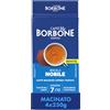 CAFFÈ BORBONE CAFFE' BORBONE Miscela Nobile, Caffè Macinato 1 kg, Ideale per Moka, Intensità 7/10, Corpo 6/10, Dolcezza 8/10, Acidità 5/10, Persistenza 6/10, con Note di Nocciole tostate