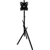 StarTech Supporto a pavimento per TV - Modello MC-181 - Per schermi da 68,6 a 139,7 cm - Massimo 60 kg - Standard VESA 100x100/100x200/200x100/200x200 mm - Inclinazione regolabile da +45° a -45° - Altezza 145,2 cm - Colore nero