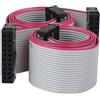 Dripio Confezione da 2 cavi piatti a 20 pin, lunghezza 50 cm, connettori femmina-femmina