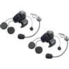 Dripio Auricolare Bluetooth per motociclette, confezione doppia, colore nero