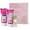 Bottega Verde - Set Regalo Peonia con 3 Prodotti Corpo Formato Mini | Confezione Regalo con Bagnodoccia 100 ml, Latte Corpo 100 ml e Eau de Toilette 10 ml, acido Ialuronico