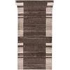 Mazovia Tappeto Passatoia Corridoio 100x600cm Marrone Geometrico Morbido | Tappeto Passatoia per Cucina Lavanderia Camera da Letto Retrò Anni 90 Facile da Pulire Pelo Corto Sintetico Venduto al Metro