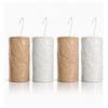Home Tresor Umidificatore Termosifoni Ceramica Evaporatore Contenitore Porta Acqua per Termosifone 8 x 4 x 17,5 cm Gancio a S Sospesi per Riscaldamento - Set 4 Pezzi Mod. TROPICO