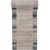 Mazovia Tappeto Passatoia Corridoio 120x150cm Beige Astratto Retrò Anni 90 | Tappeto Passatoia per Cucina Lavanderia Camera da Letto Facile da Pulire Resistente Ai Detergenti Morbido Venduto al Metro