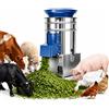 Quamzith Tritaverdure Elettrico Professionale in Acciaio Inox per Mangimi | Macchina Taglia Foraggi 2200W per Pollame, Bovini, Pecore e Animali da Allevamento(Style 2 (2500W))