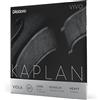 D'Addario KV411 LM, tensione media da uomo modello Kaplan Vivo, Viola Set Pesante