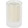 NO DISPONIBLE VELA LED EN VASO CRISTAL EFECTO FUEGO REAL