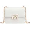 MARC ELLIS Borsa a Spalla Donna Vegan Leather con Bottone Magnetico