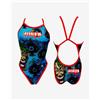 Turbo Costume Turbo Joker Wall Revolution spallina sottile blu donna - M