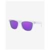 Oakley Occhiali Oakley Frogskins Polished Clear con lenti Prizm Violet