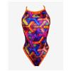 Turbo Costume Turbo Tridi Triangle spallina sottile multicolore donna - XL