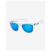 Oakley Occhiali Oakley Frogskins Crystal Clear con lenti Prizm Sapphire