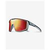 Julbo Occhiali Julbo Fury blu scuro grigio verdastro con lenti Spectron 3 rosso