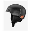 K2 Casco K2 Illusion nero grigio arancione bambini - S