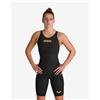 Arena Costume da gara Arena Powerskin Carbon Glide FBSLCB nero giallo donna - 38