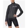 Castelli Giacca a vento sottile Castelli Squadra Stretch nero grigio scuro donna - XS