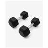 Leffort Manubri esagonali Leffort 9 kg (paio)