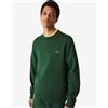 Lacoste Felpa Lacoste Cotton Eco Logo verde - S