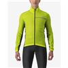 Castelli Giacca a vento sottile Castelli Squadra Stretch verde lime elettrico grigio - XS