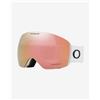 Oakley Maschera Oakley Flight Deck L Matte White con lente Prizm Snow Rose Gold Iridium