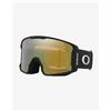 Oakley Maschera Oakley Line Miner L Matte Black con Prizm Snow Sage Gold Iridium