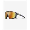 Julbo Occhiali Julbo Fury S nero opaco con lenti REACTIV Photochromic Performance 1-3 Light Amplifier arancio