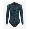 Orca Muta in neoprene Orca Mantra Swimskin manica lunga nero blu donna - L