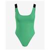Calvin Klein Costume Calvin Klein Scoop Back Intense Power verde chiaro nero donna - S