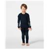 Helly Hansen Tuta Helly Hansen LIFA Merino blu marino bambini - 2