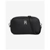 Tommy Hilfiger Borsa a tracolla Tommy Hilfiger Emblem Crossover nero donna