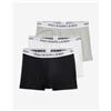 Ralph Lauren Boxer Ralph Lauren Classic Stretch nero bianco grigio (3 unità) - S