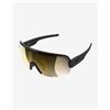 POC Occhiali POC Aim nero lente Clarity Road Light oro