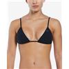 Nike Swim Top bikini Nike Swim Retro Flow nero puro donna - XS