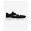 Skechers Scarpe Skechers Graceful - Get Connected nero bianco donna - 37.5