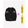 Arch Max Gilet idrico Arch Max EVO 6L + 2 Hydraflask da 500ml nero intenso - L