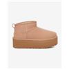 Ugg Scarponi UGG Classic Ultra Mini Plataform marrone chiaro donna - 39