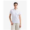 EA7 Polo EA7 Logo manica corta bianco puro donna - M