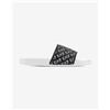 EA7 Ciabatte EA7 Beachwear Slides Monogram bianco puro nero - 38