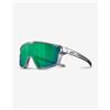Julbo Occhiali Julbo Fury Mini grigio traslucido con lente a specchio Spectron 3 verde bambini